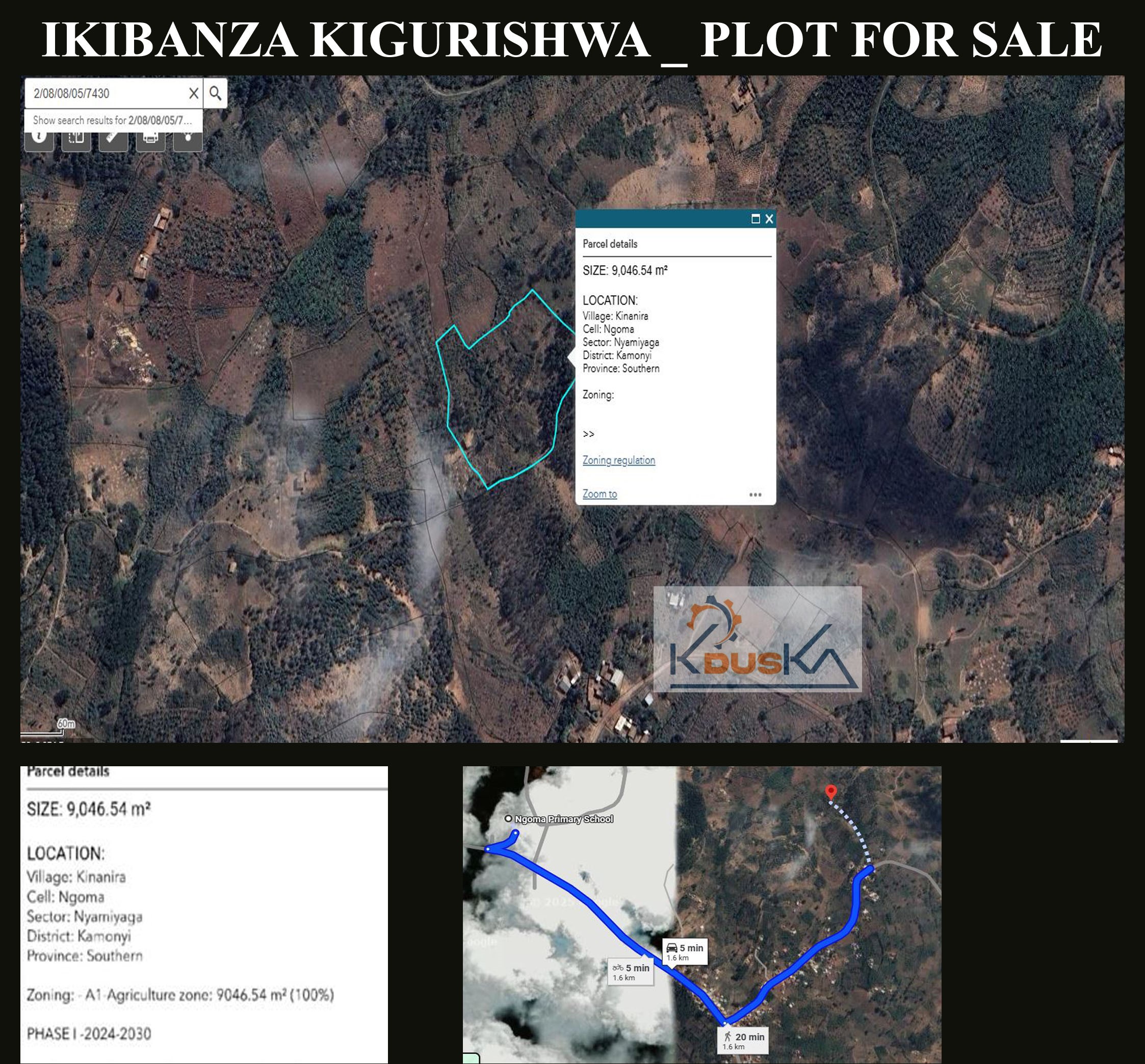 Agricultural plot for sale