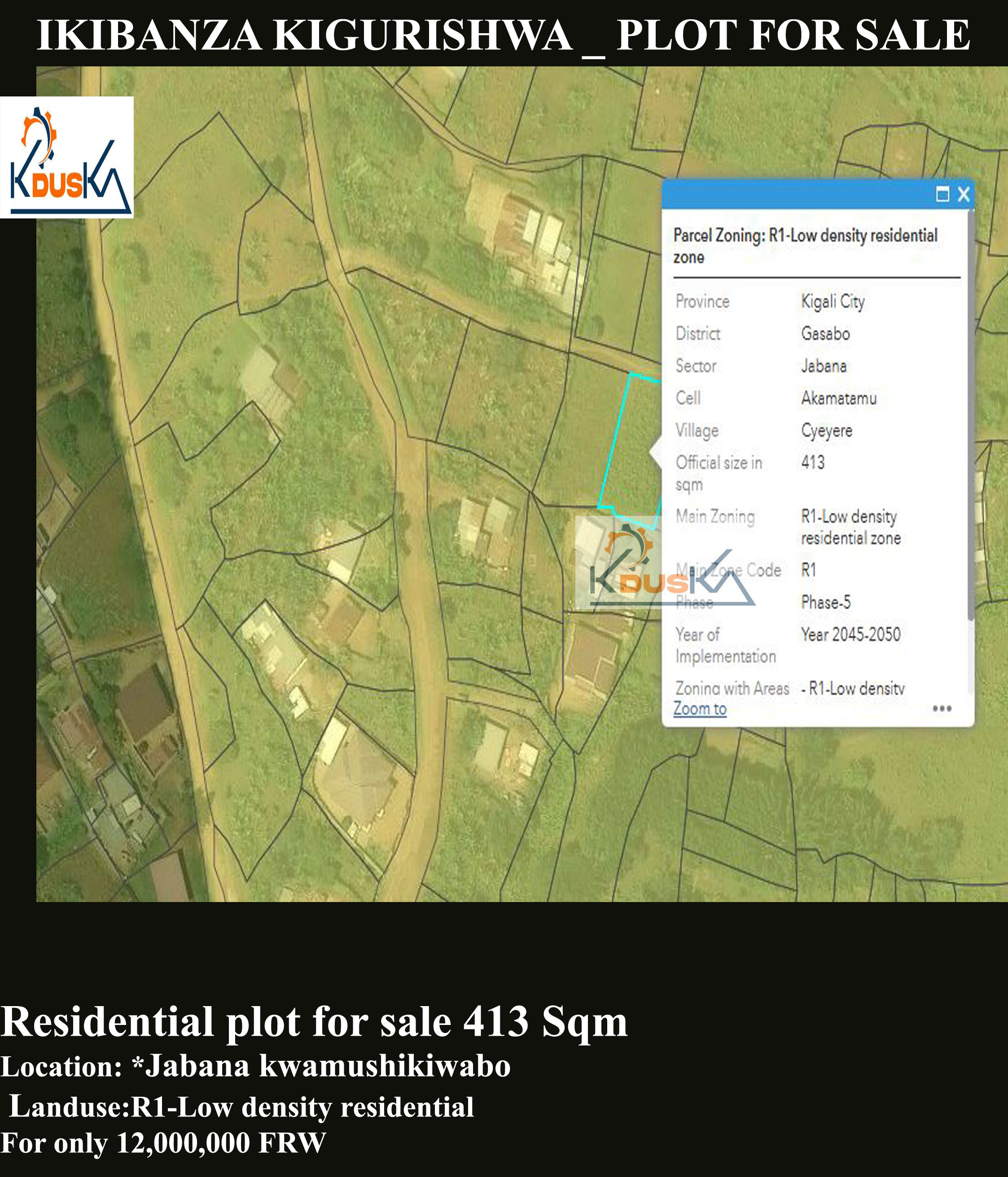 Plot for sale Jabana